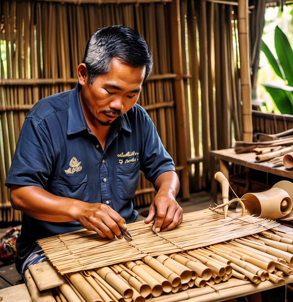 indonesia-1 Bamboo Crafts in Indonesia, The special celebration of versatility