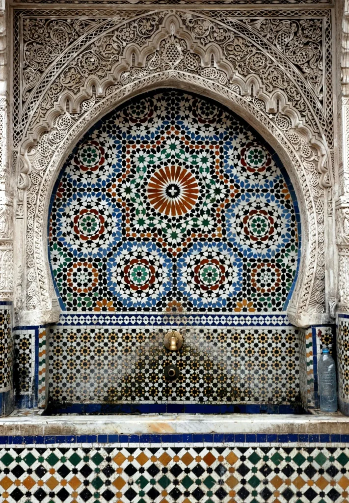 Zellige moroccan tile